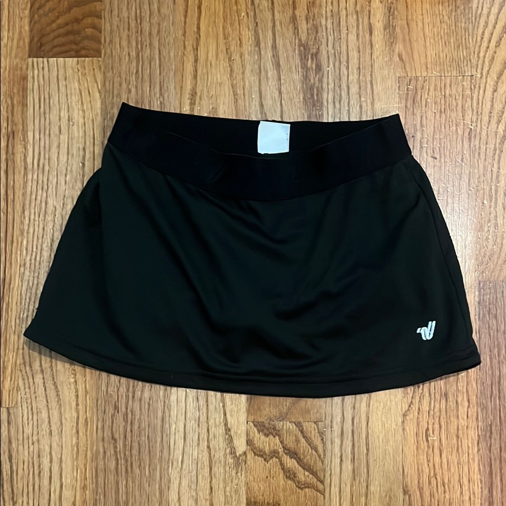 Varsity Black Mini Cheer Athletic Skirt